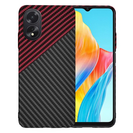 Калъф Techsuit - Carbonite FiberShell - Oppo A18 / A38 - Red Vortex