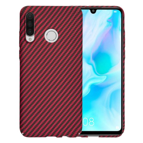 Калъф Techsuit - Carbonite FiberShell - Huawei P30 Lite / P30 Lite New Edition - Red