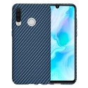 Калъф Techsuit - Carbonite FiberShell - Huawei P30 Lite / P30 Lite New Edition - Cyan