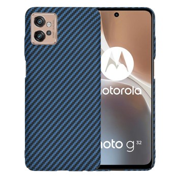 Калъф Techsuit - Carbonite FiberShell - Motorola Moto G32 - Cyan