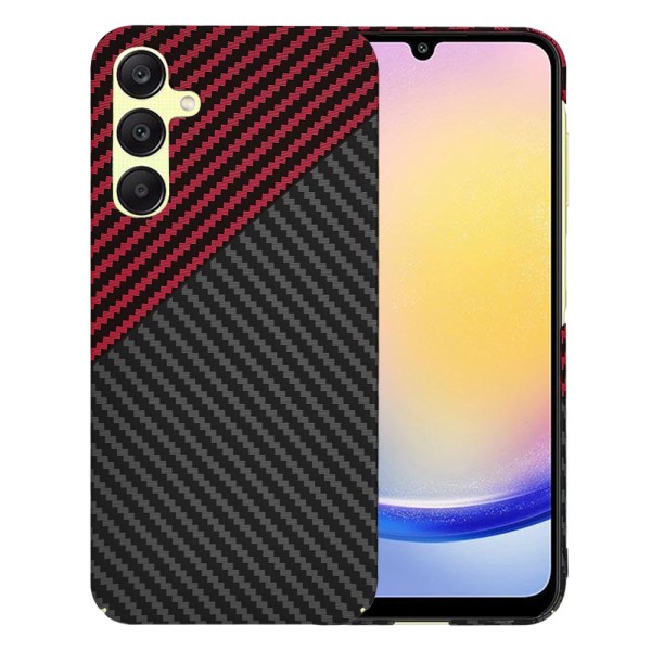 Калъф Techsuit - Carbonite FiberShell - Samsung Galaxy A25 5G - Red Vortex