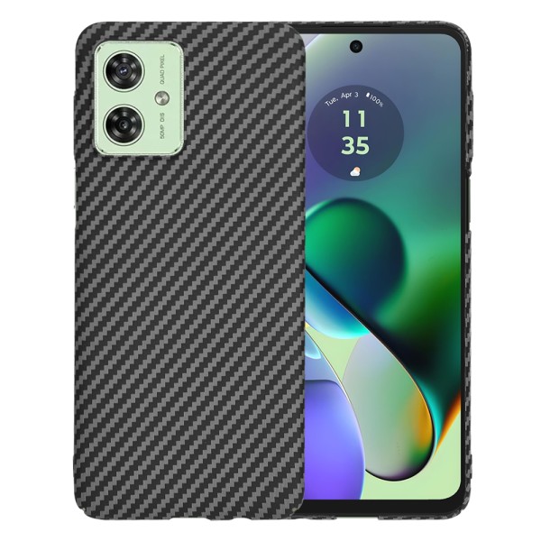 Калъф Techsuit - Carbonite FiberShell - Motorola Moto G54 / Moto G54 Power Edition / Moto G64 - Black