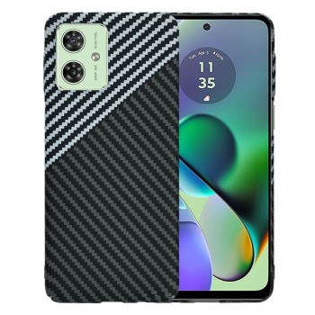 Калъф Techsuit - Carbonite FiberShell - Motorola Moto G54 / Moto G54 Power Edition / Moto G64 - Stealth Gray