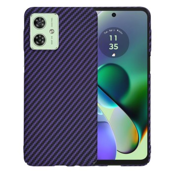 Калъф Techsuit - Carbonite FiberShell - Motorola Moto G54 / Moto G54 Power Edition / Moto G64 - Purple