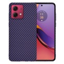 Калъф Techsuit - Carbonite FiberShell - Motorola Moto G84 - Purple