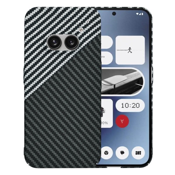 Калъф Techsuit - Carbonite FiberShell - Nothing Phone (2a) / (2a) Plus - Stealth Gray