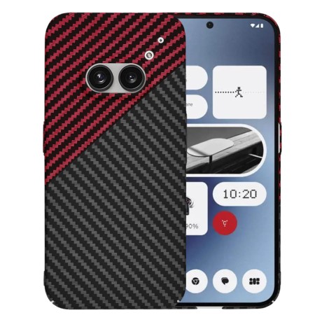 Калъф Techsuit - Carbonite FiberShell - Nothing Phone (2a) / (2a) Plus - Red Vortex