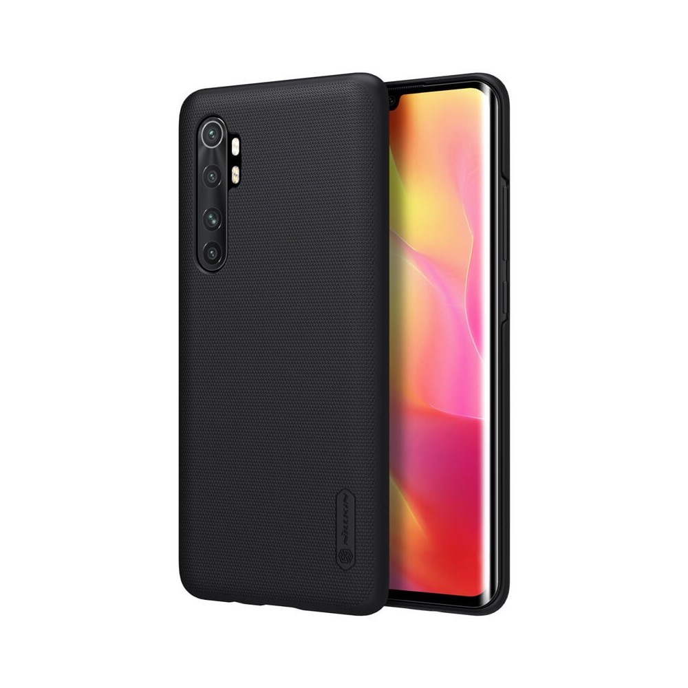 Калъф Nillkin Super Frosted Shield Case + kickstand за  Xiaomi Mi Note 10 Lite black
