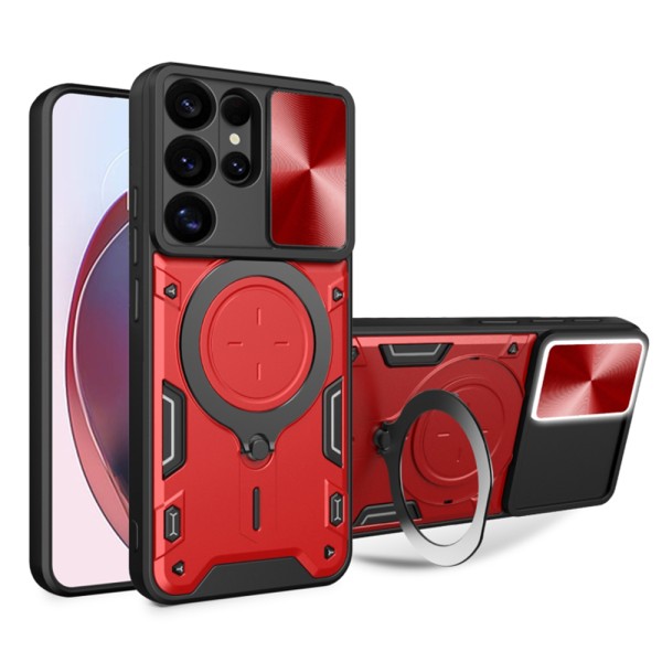 Калъф Techsuit - CamGuard Pro - Samsung Galaxy S25 Ultra - Red