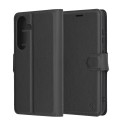 Калъф Techsuit - Leather Folio - Samsung Galaxy S25 - Black