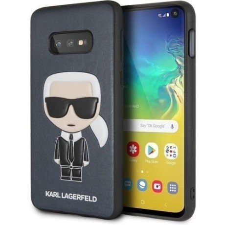 Калъф Karl Lagerfeld KLHCS10LIKPUBL за Samsung Galaxy S10e, Navy