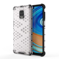 Калъф fixGuard Honeycomb Case armor cover with TPU Bumper for Xiaomi Redmi Note 9 Pro / Redmi Note 9S transparent