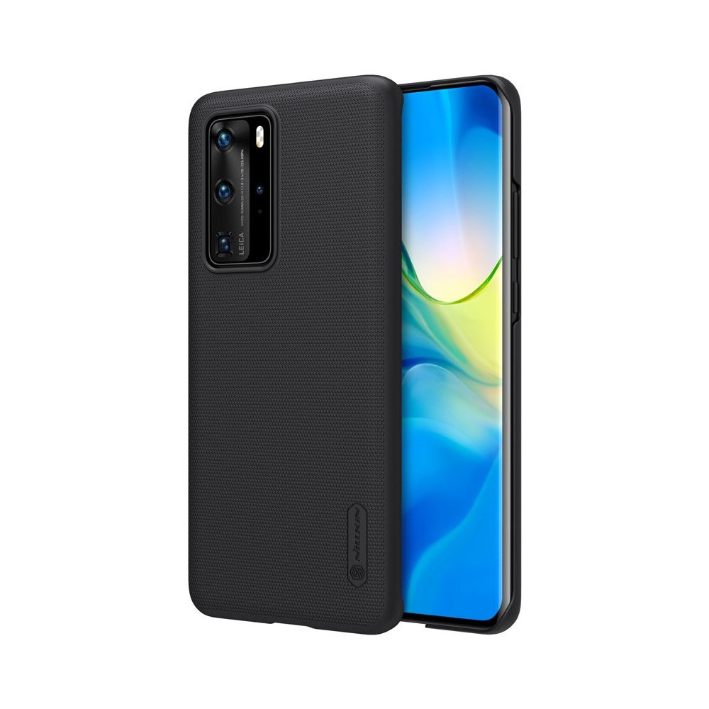 Калъф Nillkin Super Frosted Shield Case + kickstand за Huawei P40 Pro black