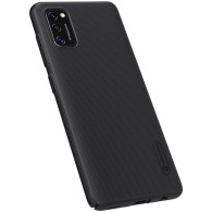 Калъф Nillkin Super Frosted Shield Case + kickstand за Samsung Galaxy A41 black