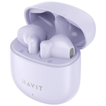 Безжични слушалки Havit TW976, Bluetooth 5.3, True Wireless Stereo, Purple