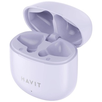 Безжични слушалки Havit TW976, Bluetooth 5.3, True Wireless Stereo, Purple