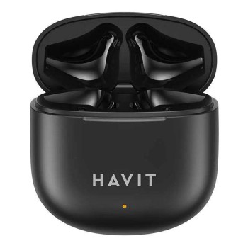 Безжични слушалки Havit TW976, Bluetooth 5.3, True Wireless Stereo, Black