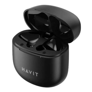 Безжични слушалки Havit TW976, Bluetooth 5.3, True Wireless Stereo, Black