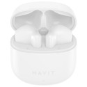 Безжични слушалки Havit TW976, Bluetooth 5.3, True Wireless Stereo, White