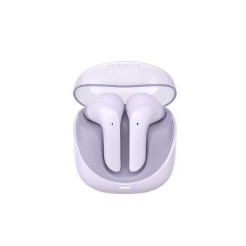 Безжични слушалки Havit Earbuds Modern Buds (TW974) Gaming, Bluetooth 5.3, TWS, ENC, Purple