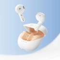 Безжични слушалки Havit Wireless Earbuds (TW931), Bluetooth 5.4, Half in-ear, TWS, ENC, White