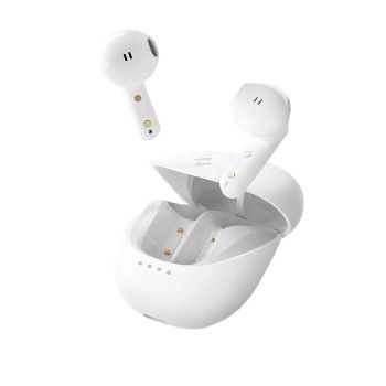 Безжични слушалки Havit Wireless Earbuds (TW931), Bluetooth 5.4, Half in-ear, TWS, ENC, White