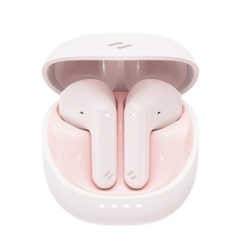 Безжични слушалки Havit Wireless Earbuds (TW931), Bluetooth 5.4, Half in-ear, TWS, ENC, Pink