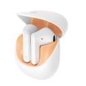 Безжични слушалки Havit Wireless Earbuds (TW931), Bluetooth 5.4, Half in-ear, TWS, ENC, White / Orange