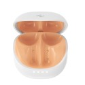 Безжични слушалки Havit Wireless Earbuds (TW931), Bluetooth 5.4, Half in-ear, TWS, ENC, White / Orange