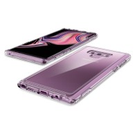 Spigen Slim Armor хибриден кейс с най-висока степен на защита за Samsung Galaxy Note 9, Crystal Clear