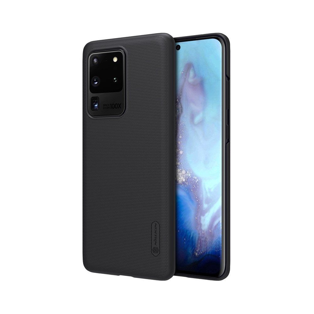 Калъф Nillkin Super Frosted Shield Case + kickstand за Samsung Galaxy S20 Ultra black