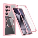 Калъф Techsuit - ColorVerse 360 MagSafe Series + Screen Protector - Samsung Galaxy S25 Ultra - Pink