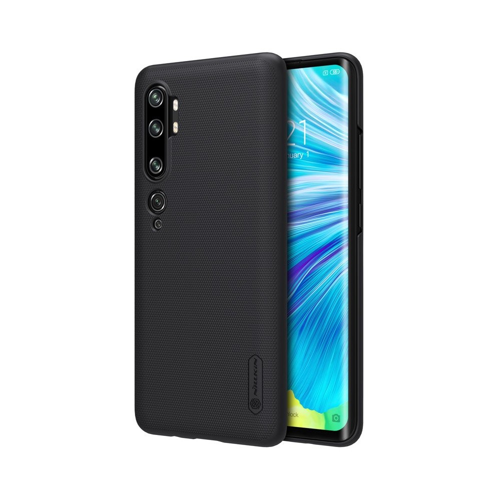 Калъф Nillkin Super Frosted Shield Case + kickstand за Xiaomi Mi Note 10 / Mi Note 10 Pro / Mi CC9 Pro black