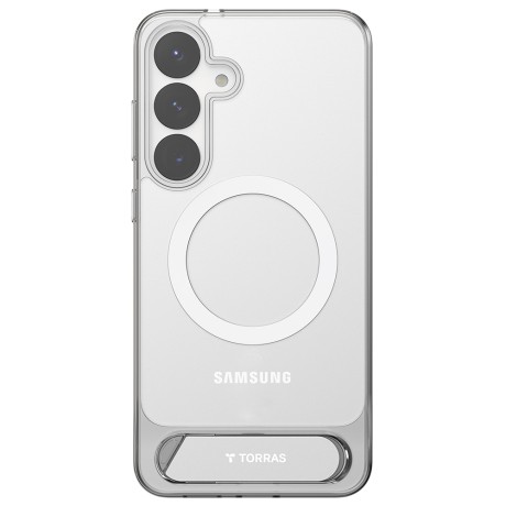 Калъф Torras - Pstand - Samsung Galaxy S25 Plus - Clear