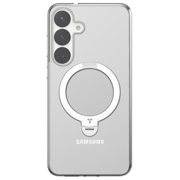 Калъф Torras - Ostand Spin Series - Samsung Galaxy S25 - Clear