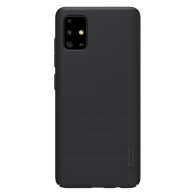 Калъф Nillkin Super Frosted Shield Case + kickstand за Samsung Galaxy A51 black