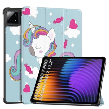 Калъф Techsuit - FoldPro - Xiaomi Pad 7 / 7 Pro - Unicorn