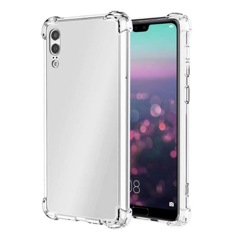 Калъф Techsuit - Shockproof Clear Silicone - Huawei P20 - Clear