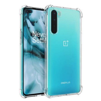 Калъф Techsuit - Shockproof Clear Silicone - OnePlus Nord 5G - Clear