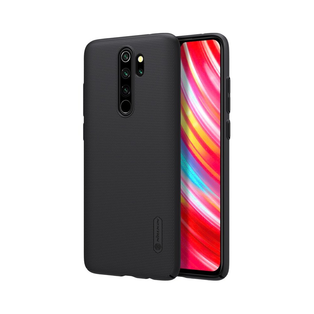 Калъф Nillkin Super Frosted Shield Case + kickstand за Xiaomi Redmi Note 8 Pro black