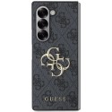 Калъф Guess - Leather 4G Metal Logo (GUHCZFD64GMGGR) - Samsung Galaxy Z Fold6 - Black