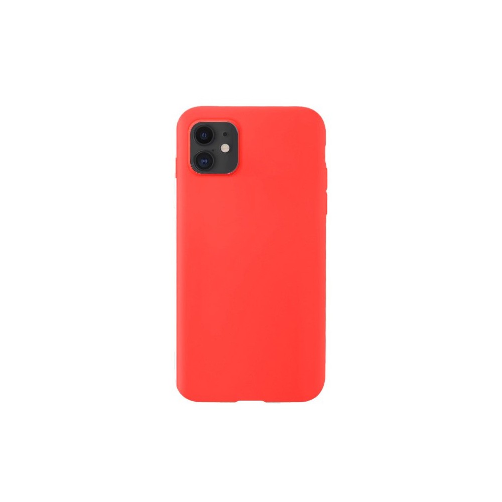 fixGuard Silicone Fit за iPhone 11 red