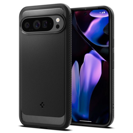 Калъф Spigen - Rugged Armor - Google Pixel 9 Pro XL - Black