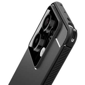 Калъф Spigen - Rugged Armor - Xiaomi Redmi Note 13 Pro 5G / Poco X6 - Black