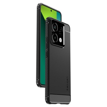 Калъф Spigen - Rugged Armor - Xiaomi Redmi Note 13 Pro 5G / Poco X6 - Black