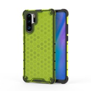 Калъф fixGuard Honeycomb Case armor cover with TPU Bumper for Huawei P30 Pro green
