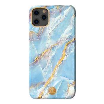 Калъф Kingxbar Marble Series за iPhone 11 Pro Max, Blue