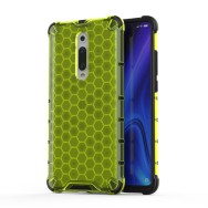 Калъф fixGuard Honeycomb Case armor cover with TPU Bumper for Xiaomi Mi 9T / Xiaomi Mi 9T Pro green