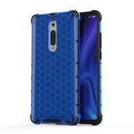 Калъф fixGuard Honeycomb Case armor cover with TPU Bumper for Xiaomi Mi 9T / Xiaomi Mi 9T Pro blue