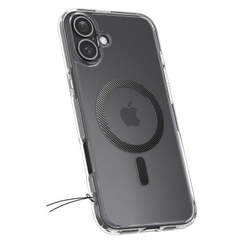 Калъф Spigen - Ultra Hybrid MagSafe - iPhone 16 - Carbon Fiber